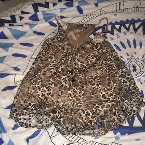 Formal Print Blouse
